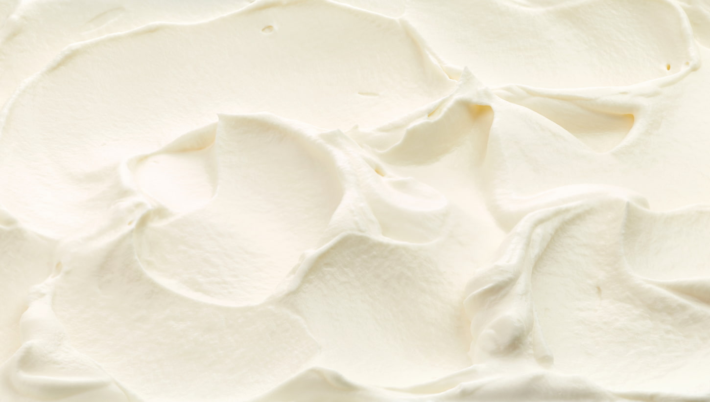 An image of a whipped cream texture.