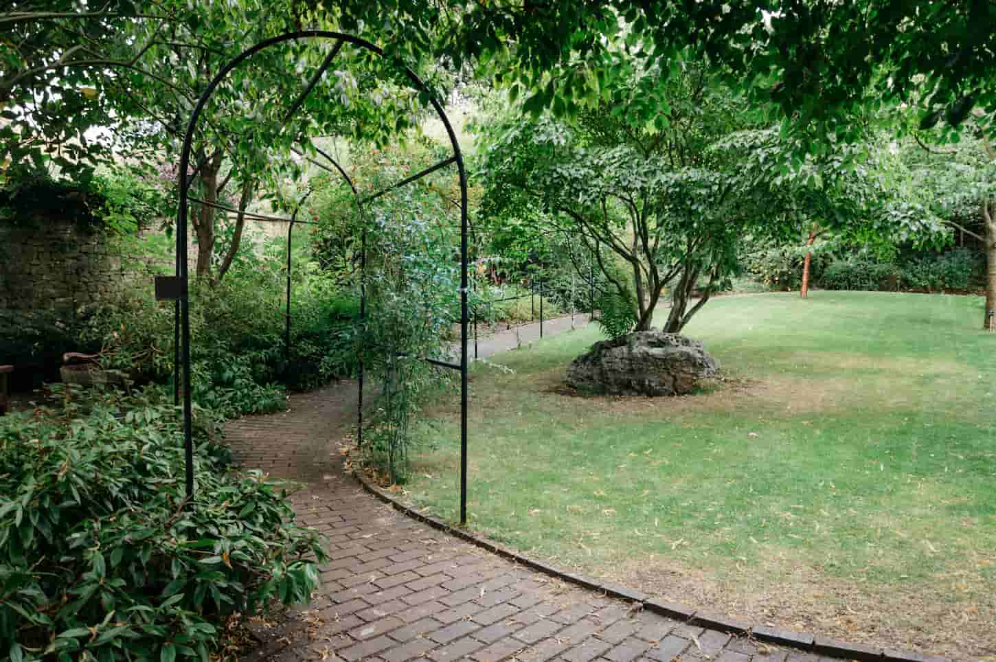 An image of a Pergola in the garden.